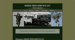Desktop Screenshot of mikestreeservicellc.com