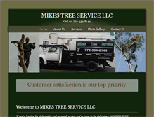 Tablet Screenshot of mikestreeservicellc.com